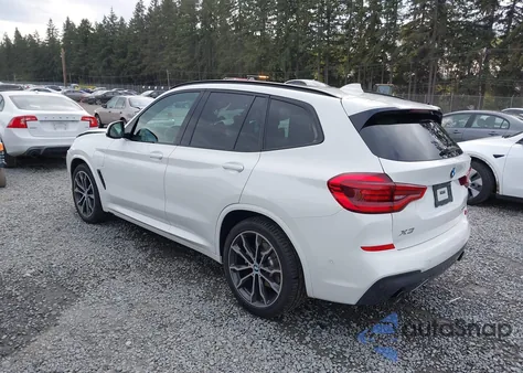 2021 BMW X3 Phev xDrive30E из США, поврежденный, VIN 5UXTS1C06M9G88310